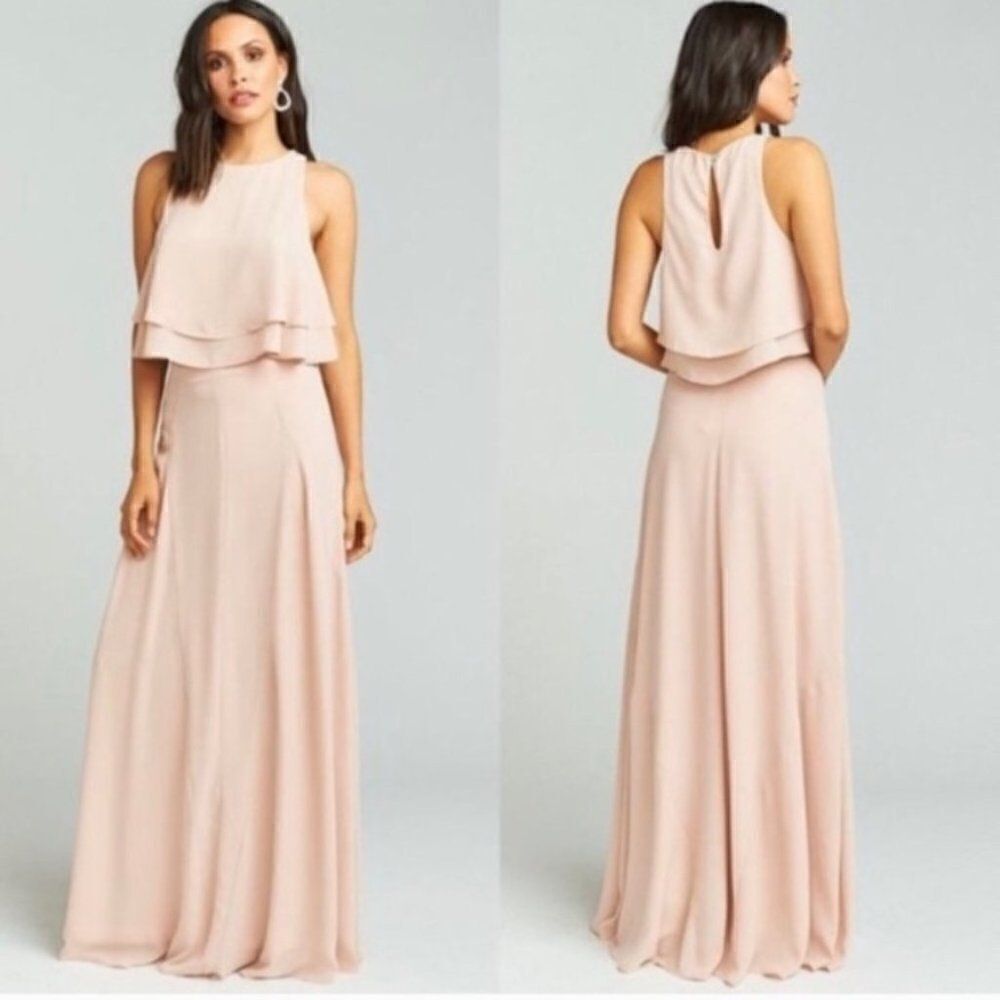 Show Me Your Mumu Mauve 2 piece Ariel Maxi Skirt and Top Sm